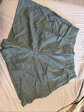 Dynamite High Waist Olive Green Shorts